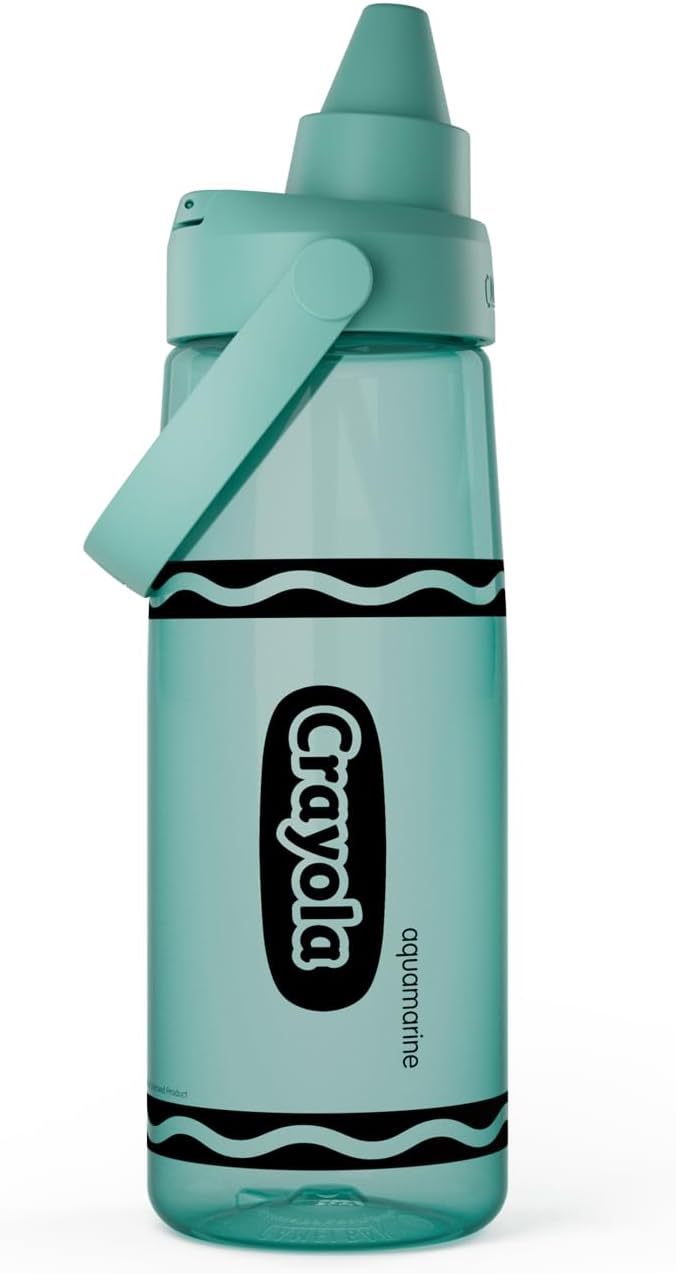 CamelBak-Crayola-Chug-Water-Bottle-for-Everyday-Hydration-Tritan-Renew.jpg CamelBak Crayola Chug Water Bottle for Everyday Hydration, Tritan Renew Design with Chug Lid, 25oz, Aquamarine - Image 1