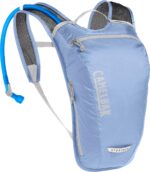 CamelBak HydroBak Light Bike Hydration Backpack, Ultra‑Light Low‑Profile Design with 50oz Crux Reservoir, Serenity Blue