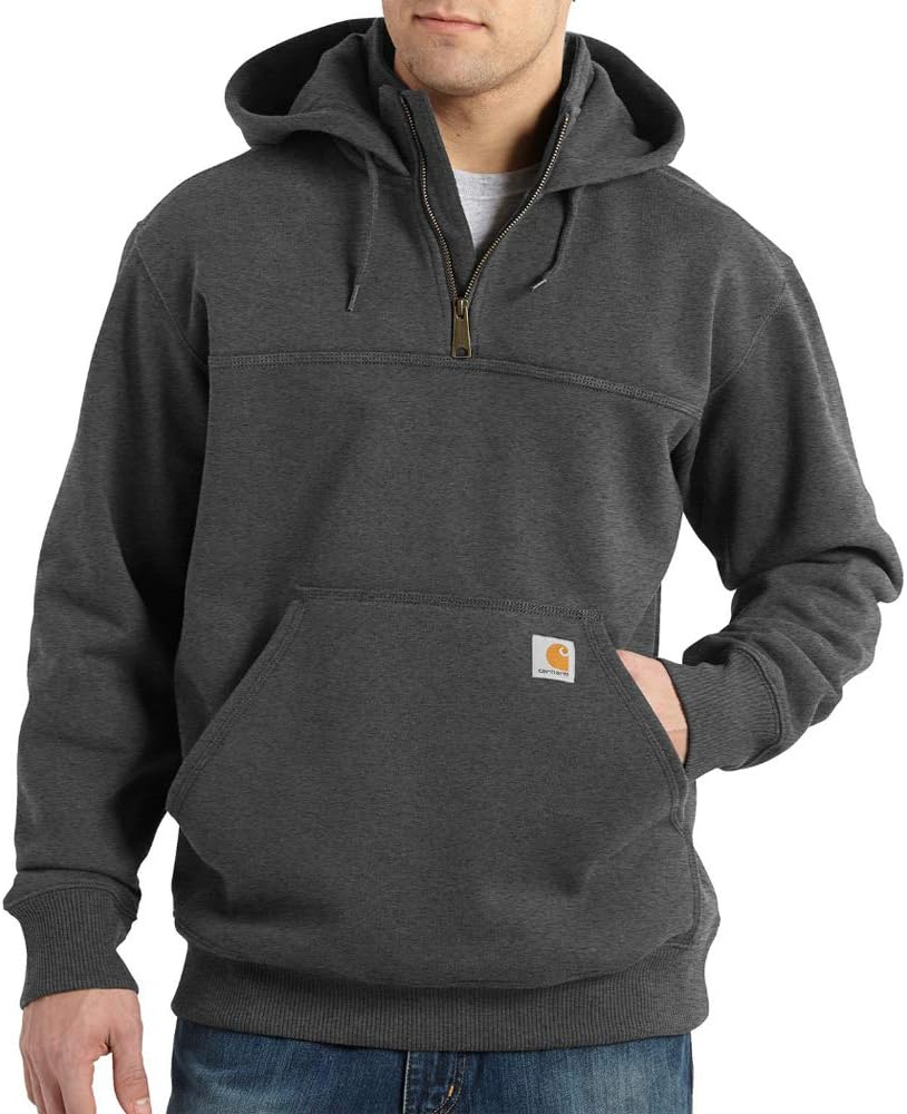 Carhartt-Mens-Paxton-14-Zip-Sweatshirt.jpg Carhartt Men's Paxton 1/4-Zip Sweatshirt - Image 1