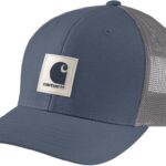 Carhartt Men's Rugged Flex Twill Mesh-Back Logo Patch Cap