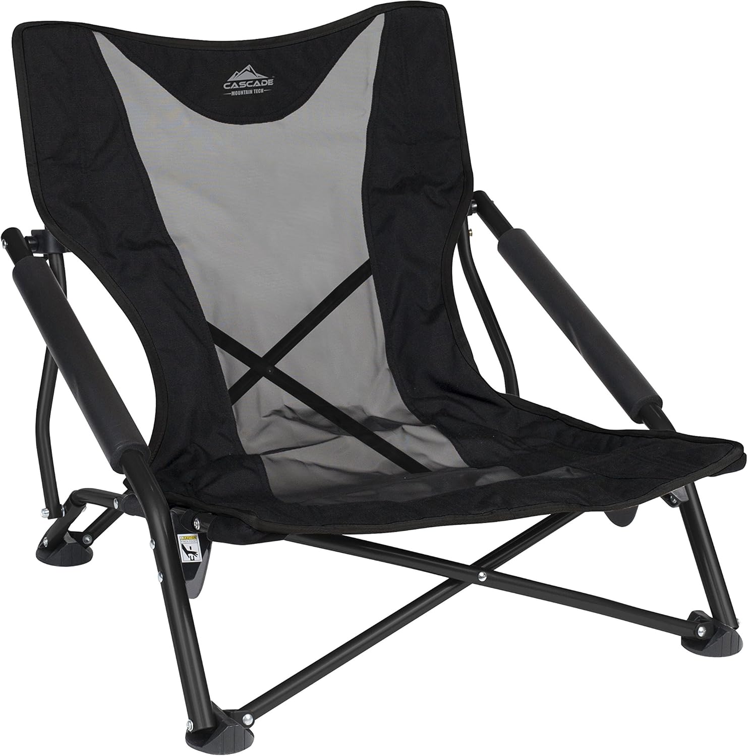 Cascade-Mountain-Tech-Folding-Camp-Chair-for-Camping-Beach-Picnic.jpg Cascade Mountain Tech Folding Camp Chair for Camping, Beach, Picnic, Barbqeues, Sporting Events with Carry Bag - Image 1