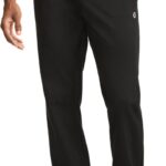 Champion Men's Open-Bottom Lounge Pants, Standard Fit, Lightweight 100% Cotton, Available in Regular and Big & Tall