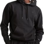 Champion Men's Pullover Fleece Hoodie, Standard Fit, Midweight, C Logo, Available in Regular and Big & Tall