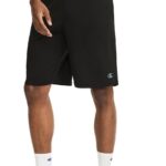 Champion Men's Sport Shorts, Standard Fit, 10 Inch Inseam, Lightweight Fabric, Moisture-Wicking