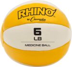 Champion Sports Leather Medicine Balls – Durable Weighted Balls for Strength, Core & Conditioning Training