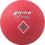 Champion Sports Playground Ball – Durable High-Bounce Ball, Sizes 5", 6", 7", 10", 13" & 16" for Gym, Recess & Play