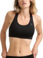 Champion Women's Sports Bra, High-Impact Compression, Moisture-Wicking Fabric