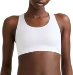Champion Women's The Infinity Racerback Sports Bra, Moderate Support, Seamless, Moisture-Wicking