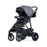 Chicco Corso Primo Modular Quick-Fold Stroller with Infant Car Seat Adapter, for Newborns and Toddlers, Summit/Grey