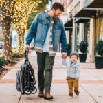 Chicco Presto Self-Folding, Compact Stroller with Canopy, Lightweight Aluminum Frame Umbrella Stroller, for Babies and Toddlers up to 50 lbs., Graphite/Grey - Image 2