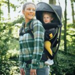Chicco SmartSupport Aluminum Frame Backpack Carrier, Lightweight Baby Backpack Carrier, Solar/Grey - Image 2