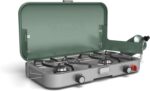 Coleman Cascade 3-in-1 Outdoor Camp Stove, Portable Cooktop with Included Cast-Iron Grill & Griddle Accessories, 24,000 BTUs of Power for Camping, Tailgating, Grilling - Image 2