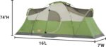 Coleman Montana Camping Tent with Rainfly, Weatherproof Family Tent Sets Up in 15 Mins, Fits Multiple Airbeds - Image 2