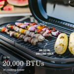 Coleman RoadTrip 285 Portable Stand-Up Propane Grill with 3 Adjustable Burners & Instastart Ignition, 20,000 BTUs of Power for Outdoor Cooking, Camping, Tailgating, Grilling, BBQs, & More - Image 2
