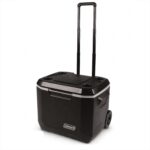 Coleman Xtreme Rolling Cooler with Wheels, Extra-Walled Insulation Keeps Ice up to 5 Days, Portable Wheeled Hard Chiller