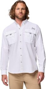 Columbia Men's PFG Bahama II Long Sleeve Fishing Shirt