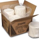 Crayola Air Dry Clay for Kids - White, 25lbs, Teacher Wishlist Supplies, Classroom Must Haves, Bulk Modeling Clay for Kids, No Bake, Sculpting & Molding Material