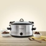Crock-Pot SCCPVL600S Cook' N Carry 6-Quart Oval Manual Portable Slow Cooker, Silver - Image 2