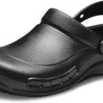 Crocs Unisex-Adult Bistro Work Clogs | Enclosed Toe | Slip Resistant | All Day Comfort