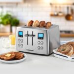 Cuisinart 4 Slice Countdown Motorized Toaster, Compact Design with Extra-Wide Slots for Toasting, Defrost & Reheat Functions, CPT-435P1, Stainless Steel - Image 2