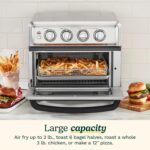 Cuisinart Air Fryer Toaster Oven with Grill, 1800W 8-1 Air Fryer Oven with Bake, Convection Bake, Grill, Broil and Warm Options, Large Capacity, 60-Minute Timer, TOA-70W, White - Image 2