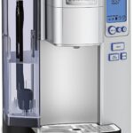 Cuisinart Coffee Maker, Single Serve 72-Ounce Reservoir Pod Coffee Machine, Programmable Brewing & Hot Water Dispenser, 5 Cup-Size Settings, Stainless Steel, SS-10P1, Silver