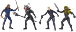 DC Comics, Aquaman Volcanic Island Pack (Amazon Exclusive), 4 Collectible Action Figures with Accessories, Superhero Kids Toys for Boys Ages 3+