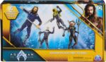 DC Comics, Aquaman Volcanic Island Pack (Amazon Exclusive), 4 Collectible Action Figures with Accessories, Superhero Kids Toys for Boys Ages 3+ - Image 2