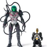 DC Comics Metal Force Brainiac vs Batman Figure Pack | 12-Inch Brainiac with Poseable Tentacles, Exclusive 4-Inch Batman Figure, Pretend Play Gifts for Kids & Collectors Ages 4+
