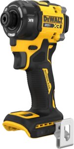 DEWALT 20V MAX 1/4 Inch Hydraulic Impact Driver (DCF870B) | Quiet, Brushless Cordless, XR Extreme Runtime, LED Halo Ring, Battery Not Included
