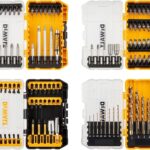 DEWALT Drill Bit Set, 21 Pc. Titanium Nitride Coated Pilot Point DEWALT Bit Set with Case for Wood, Metal and Plastic (DW1361)