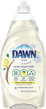 Dawn Antibacterial Hand Soap, Dishwashing Liquid, Lemmon.