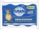 Dawn Non-Scratch Kitchen Dish Sponges, Blue (Pack of 3)