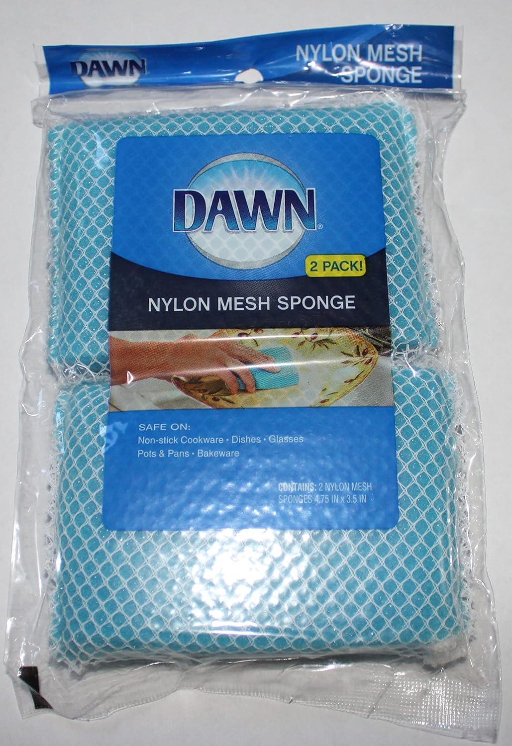 Dawn-Nylon-Mesh-Sponge-2pk.jpg Dawn Nylon Mesh Sponge 2pk - Image 1