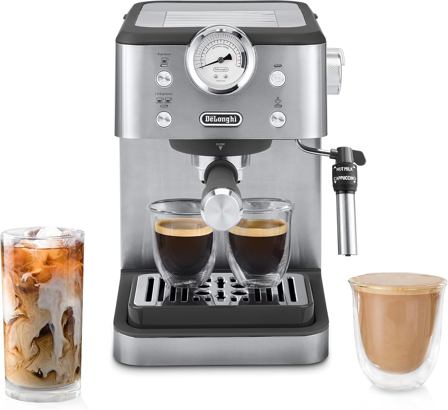DeLonghi-Classic-Signature-Espresso-Machine.jpg De'Longhi Classic Signature Espresso Machine - Image 1