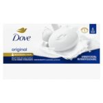 Dove Beauty Bar Soap Original, 6 Bars for Soft, Smooth Skin, with 1/4 Moisturizing Cream 3.75 oz - Image 2