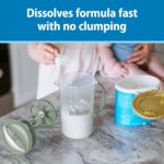 Dr. Brown's Baby Formula Mixing Pitcher with Adjustable Stopper, Locking Lid & No Drip Spout, Black, BPA Free, 36oz, 1 Pack - Image 2