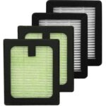 Dryer Advanced HEPA Filter Compatible with Baby Brezza Baby Bottle Dryer Advanced and Baby Brezza Baby Bottle Washer, 4 Pack