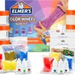 Elmer's Color Wheel Slime Kit, Includes Premade Slime, Clay Color Pigments, Scents, Sheet Labels, 24 Piece Kit - Arts & Crafts, Kids DIY Fun, Summer Activity