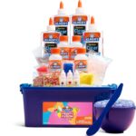 Elmer's Fruity Fusion Slime Kit, Includes Elmer's Clear Glue, Magical Liquid Slime Activator, Clay Color Pigments, Scents, Mixing Bowl, Spoon, 20 Piece Kit