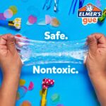 Elmer's Gue Premade Includes 5 Sets of Slime Add-ins, 3 Lb. Bucket, Glassy Clear - Image 2