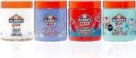 Elmer's Gue Premade Slime, Variety Pack, Includes Clear Slime, Glow in the Dark Slime, Crunchy Slime, 4 Count