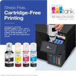 Epson EcoTank ET-2980 Wireless All-in-One Color Supertank Printer with Refillable Ink Tanks, 3 Years of Ink, Mobile Printing, 15 ISO PPM, Color Touchscreen, Auto 2-Sided, Black - Image 2
