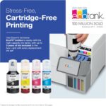 Epson EcoTank ET-2980 Wireless All-in-One Color Supertank Printer with Refillable Ink Tanks, 3 Years of Ink, Mobile Printing, 15 PPM, Color Touchscreen, Auto 2-Sided, White - Image 2