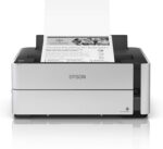Epson EcoTank ET-M1170 Wireless Monochrome Supertank Printer with Ethernet PLUS 2 Years of Unlimited Ink*,White