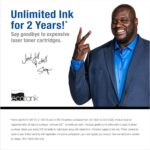 Epson EcoTank ET-M1170 Wireless Monochrome Supertank Printer with Ethernet PLUS 2 Years of Unlimited Ink*,White - Image 2