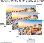 Epson Home Cinema 2350 4K PRO-UHD Smart Gaming Projector with Android TV, 3-Chip 3LCD, HDR10, HLG, 2,800 Lumens, Low Latency, 10 W Speaker, Bluetooth, Streaming Capability - Image 2