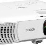 Epson Home Cinema 980 3-Chip 3LCD 1080p Movie Projector with Built-In Speaker, 4000 Lumens Color and White Brightness, Fast-Action TV Streaming and Gaming, Auto Picture Skew, 2 HDMI Ports