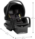 Evenflo Pivot Suite Modular Travel System with LiteMax Infant Car Seat, Dunloe Black - Image 2