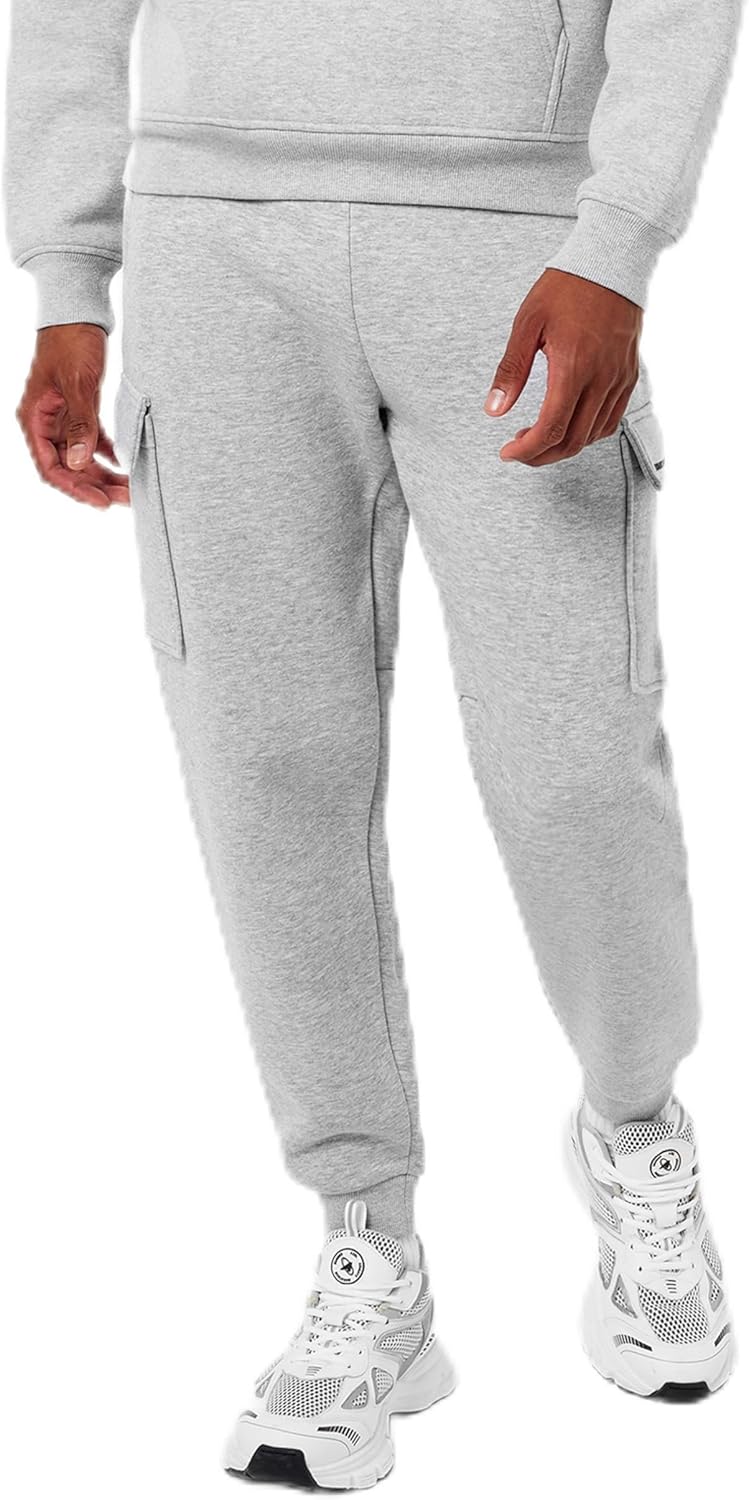 Everlast-Mens-Cargo-Track-Pants-Sweatpants-for-Men-with.jpg Everlast Mens Cargo Track Pants | Sweatpants for Men with Pockets, Fleece Joggers, Workout & Lounge Track Pants - Image 1